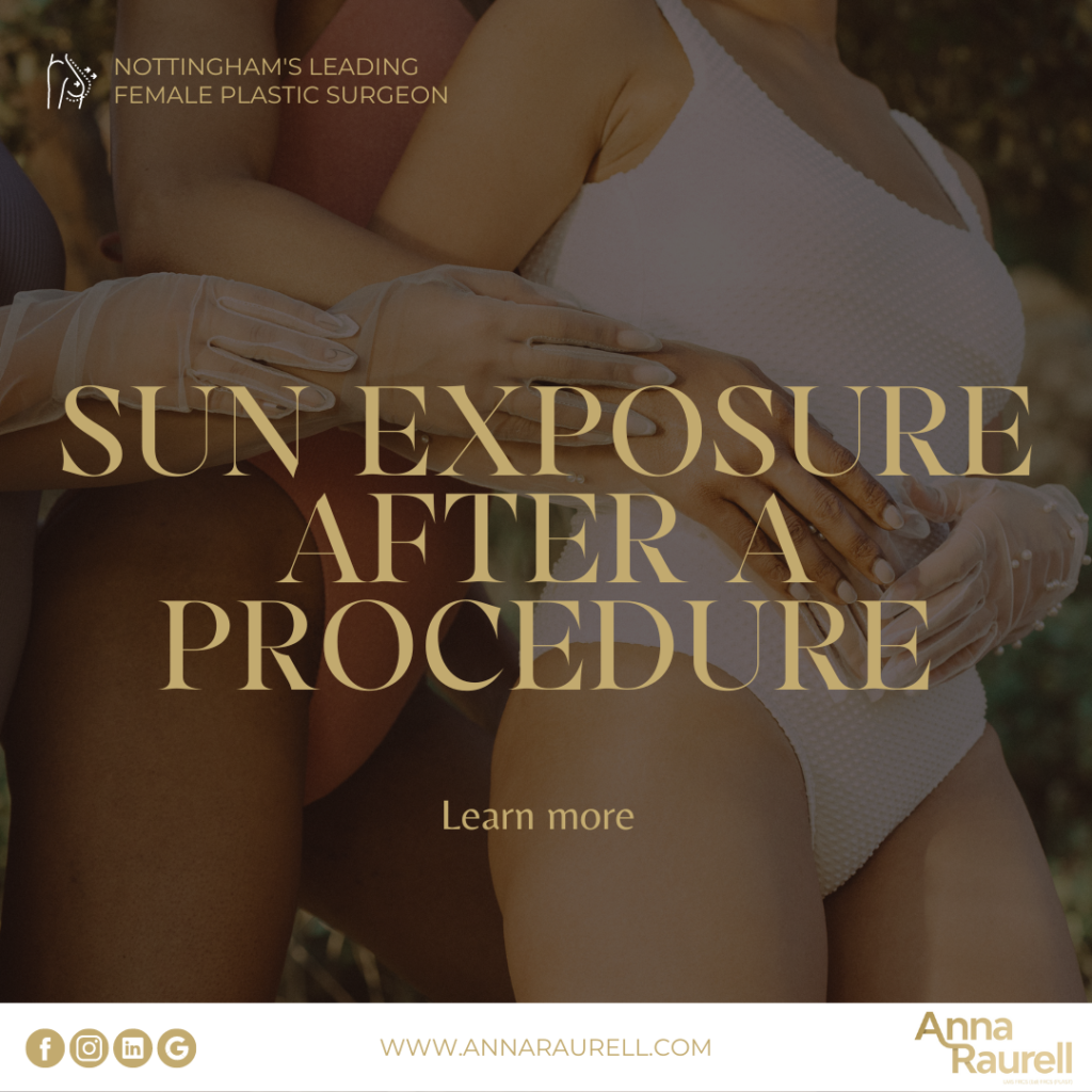 Sun exposure after a procedure - Anna Raurell